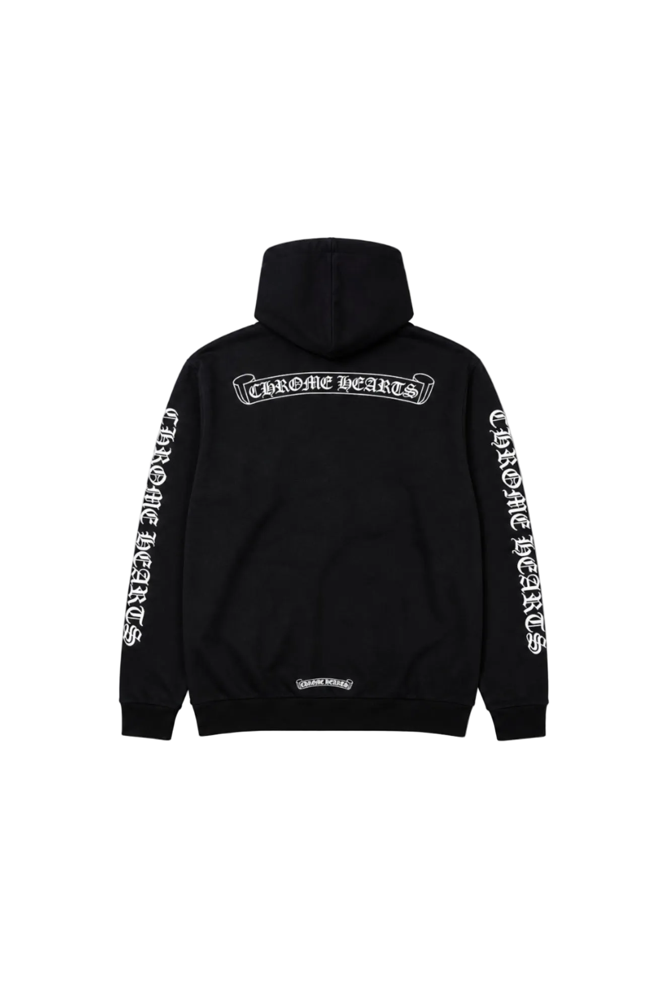 CHROME HEARTS SCROLL PULLOVER HOODIE