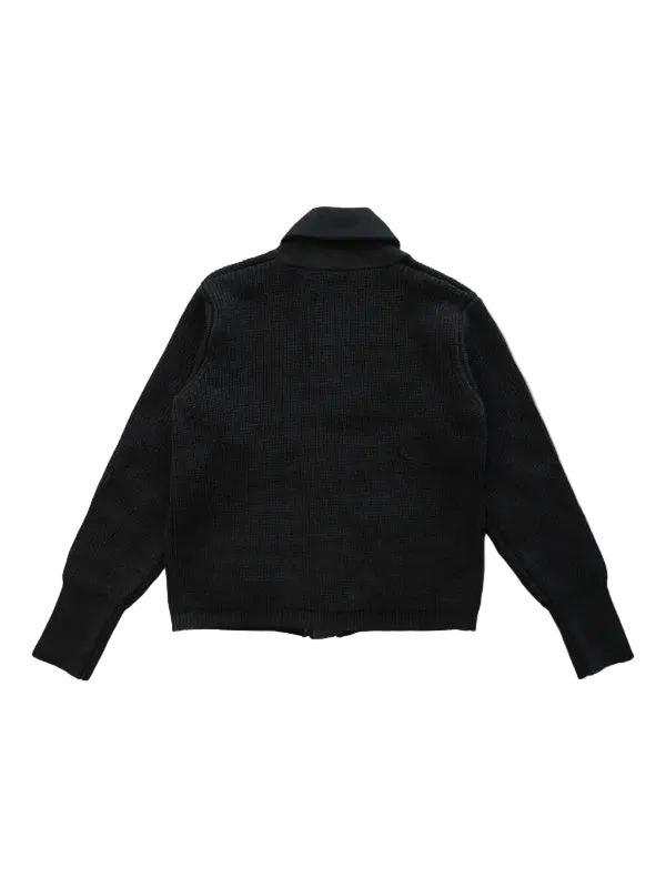 CHROME HEARTS CASHMERE CROSS PATCH CARDIGAN