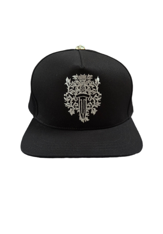CHROME HEARTS VINE DAGGER DENIM BASEBALL HAT