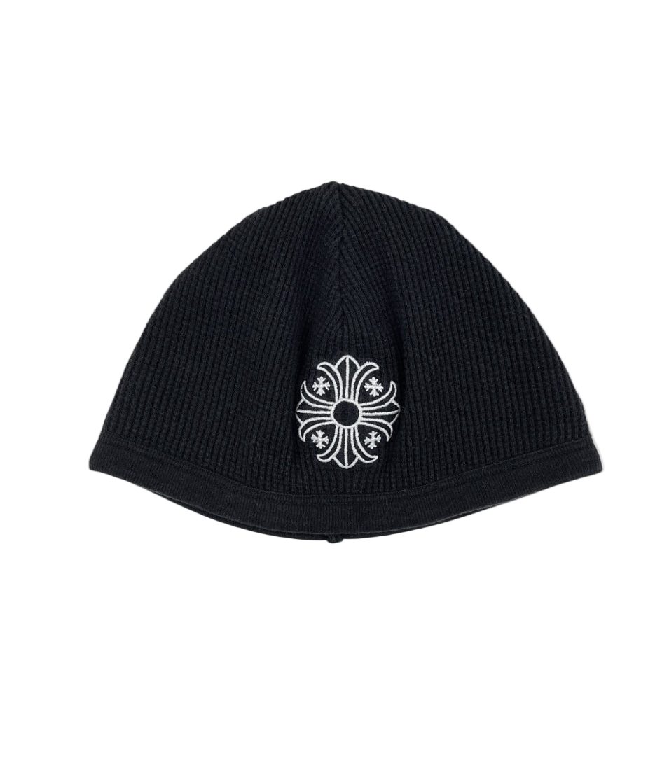 CHROME HEARTS FLORAL PLUS SKULL CAP THERMAL BEANIE