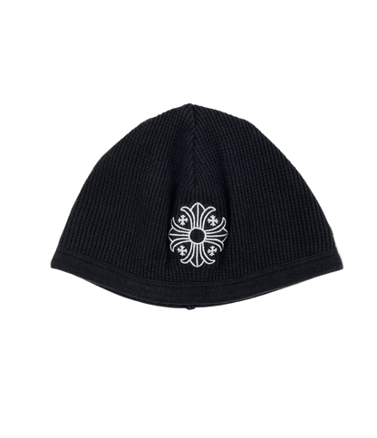 CHROME HEARTS FLORAL PLUS SKULL CAP THERMAL BEANIE