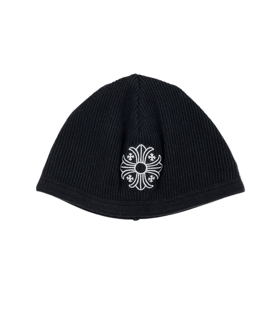 CHROME HEARTS FLORAL PLUS SKULL CAP THERMAL BEANIE