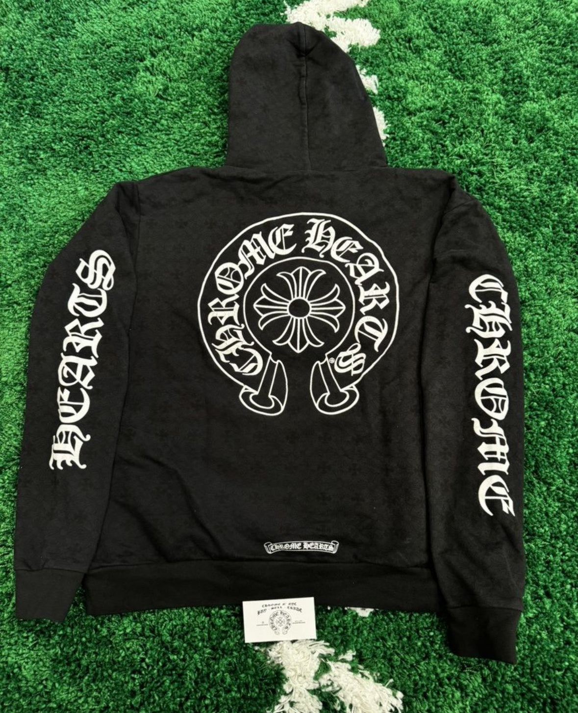 (USED) CHROME HEARTS PLUS MONOGRAM HOODIE