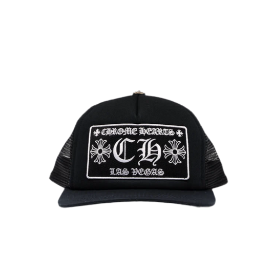 CHROME HEARTS LAS VEGAS TRUCKER HAT