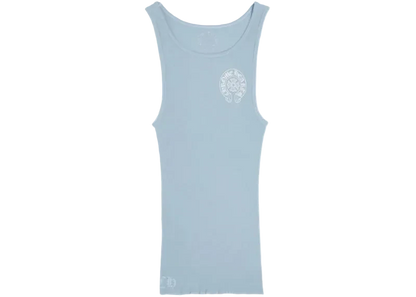 CHROME HEARTS BLUE HORSESHOE TANK TOP