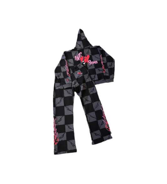 MATTY BOY 99 EYES ANTI PROMO ATL EXCLUSIVE FLAMES SWEATSUIT SET