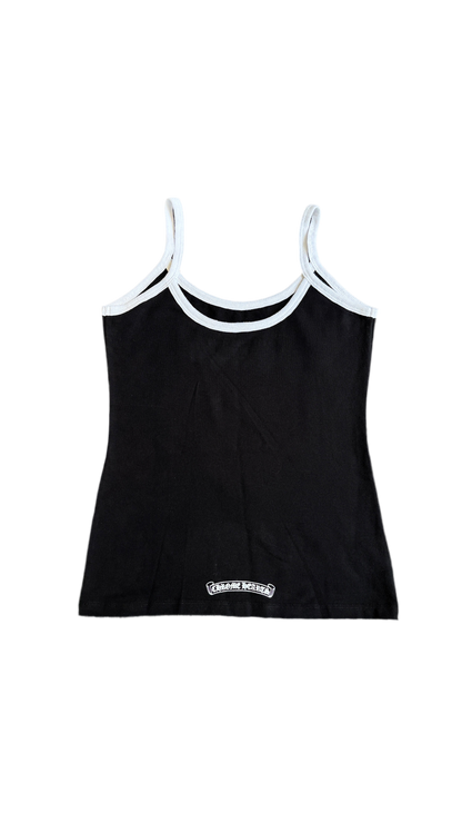 CHROME HEARTS WOMENS CROP TANK SHIRT