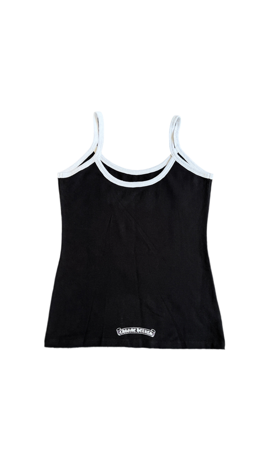 CHROME HEARTS WOMENS CROP TANK SHIRT