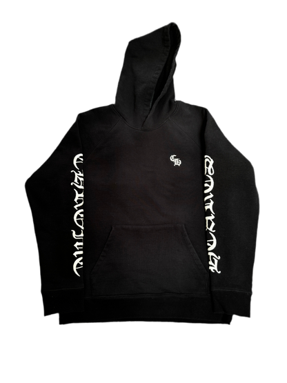 (U) CHROME HEARTS SLO RIDE EMBROIDERED HOODIE