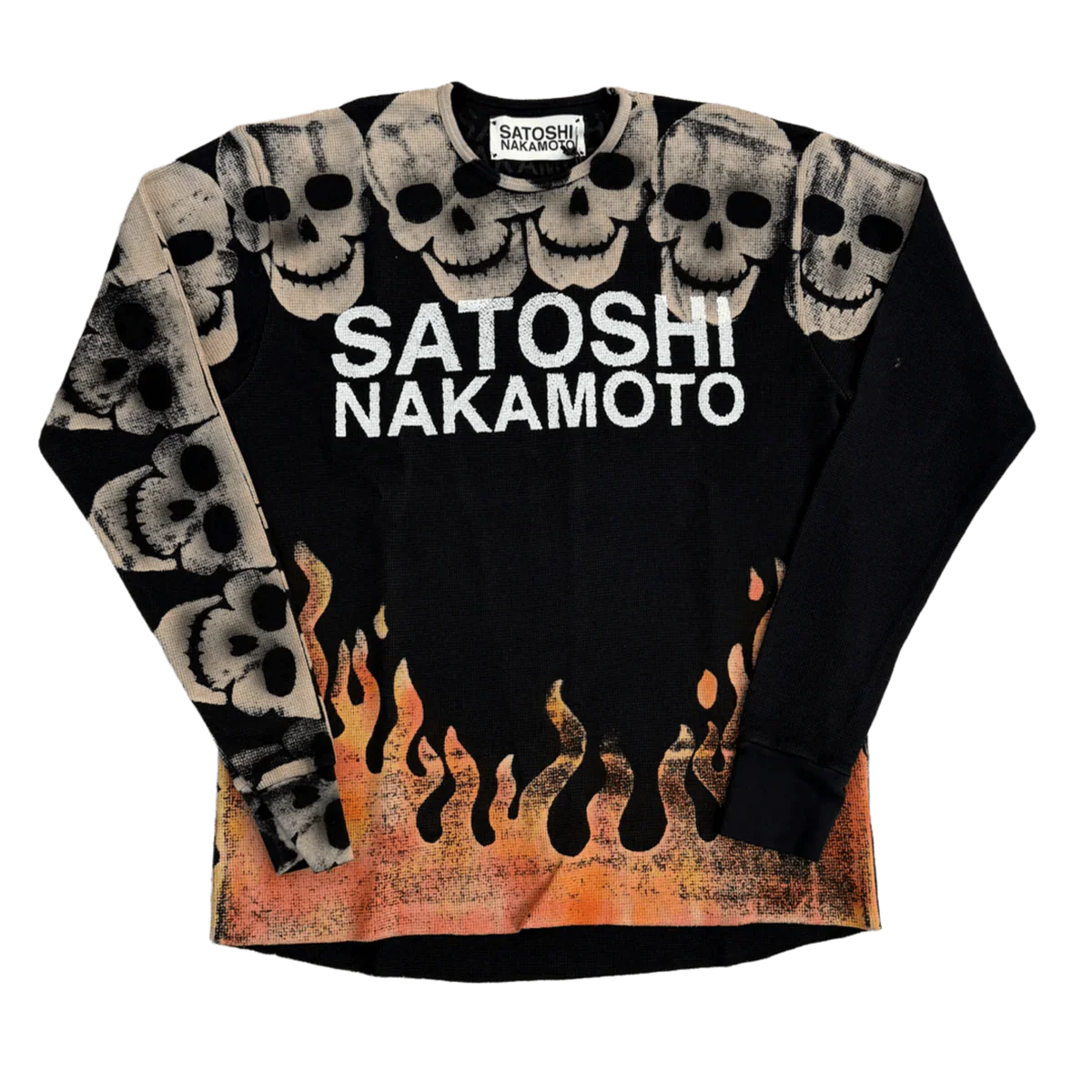 SATOSHI NAKAMOTO LOST BOYS THERMAL LONG SLEEVE