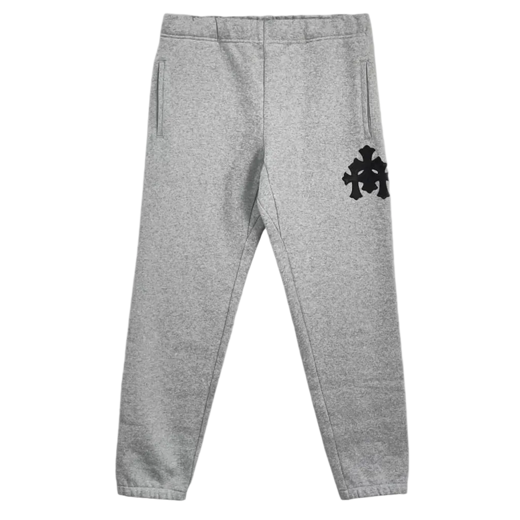 CHROME HEARTS GREY PAPERJAM SWEATPANTS