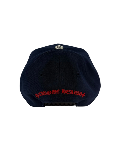 CHROME HEARTS CH 6-PANEL NAVY RED