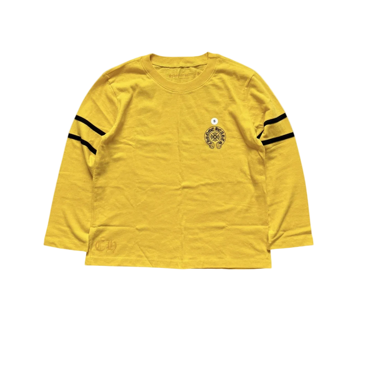 CHROME HEARTS WOMENS ROLLER SKATE 33 LONGSLEEVE SHIRT (YELLOW)