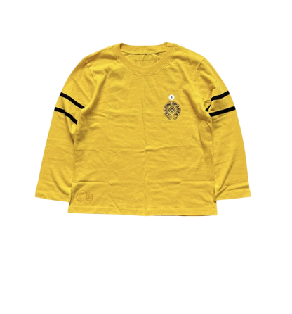 CHROME HEARTS WOMENS ROLLER SKATE 33 LONGSLEEVE SHIRT (YELLOW)