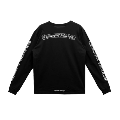 CHROME HEARTS SCROLL LONG SLEEVE T-SHIRT