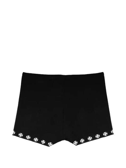 CHROME HEARTS WOMENS MINI SHORTS
