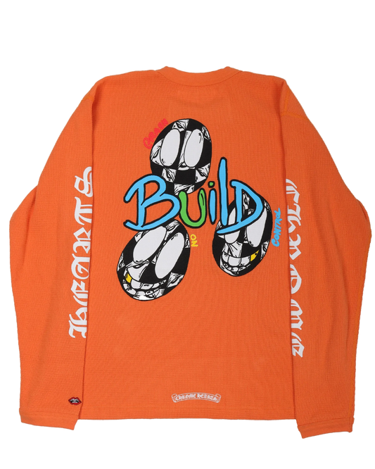 CHROME HEARTS MATTY BOY ‘ LINK & BUILD’ THERMAL LONG SLEEVE