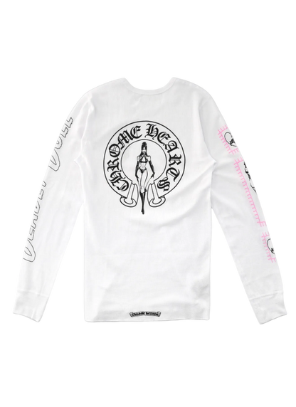 CHROME HEARTS DEADLY DOLL VINE DAGGER THERMAL (WHITE)