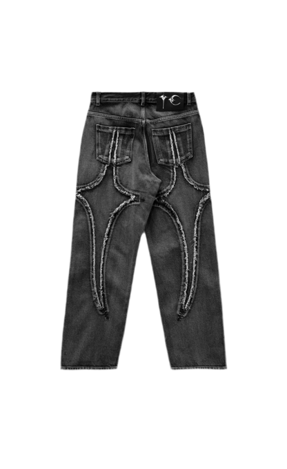THUG CLUB TRIBAL DENIM PANTS