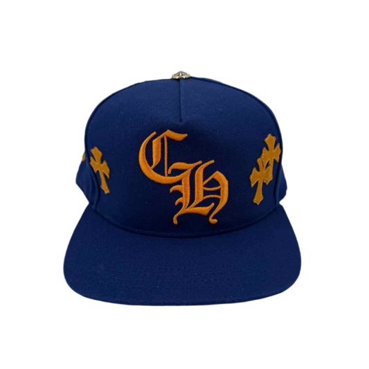 CHROME HEARTS CH BASEBALL PATCH HAT (GREEN/PURPLE)