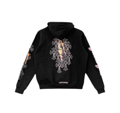 CHROME HEARTS DEADLY DOLL ZIP UP HOODIE