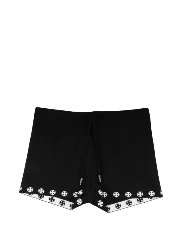 CHROME HEARTS WOMENS MINI SHORTS