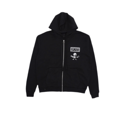 CHROME HEARTS FOTI HARRIS TEETER TIC TAC TOE ZIP UP