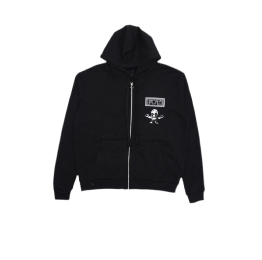 CHROME HEARTS FOTI HARRIS TEETER TIC TAC TOE ZIP UP