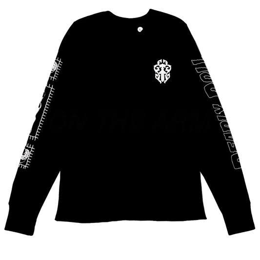 CHROME HEARTS DEADLY DOLL VINE DAGGER THERMAL (BLACK)