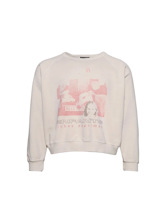 ENFANTS RICHES DEPRIMES INCANDESCENT RAGLAN SWEATSHIRT