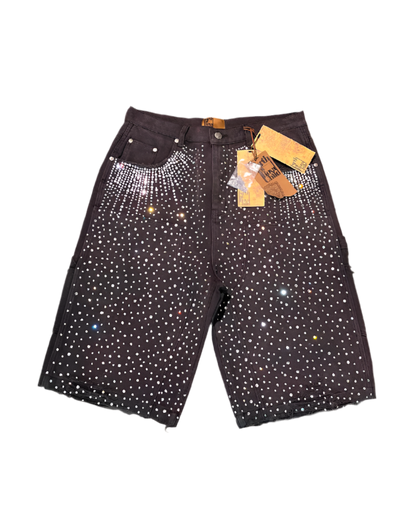 BIRTH OF ROYAL CHILD 20K DIAMOND SHORT WASHED BLACK
