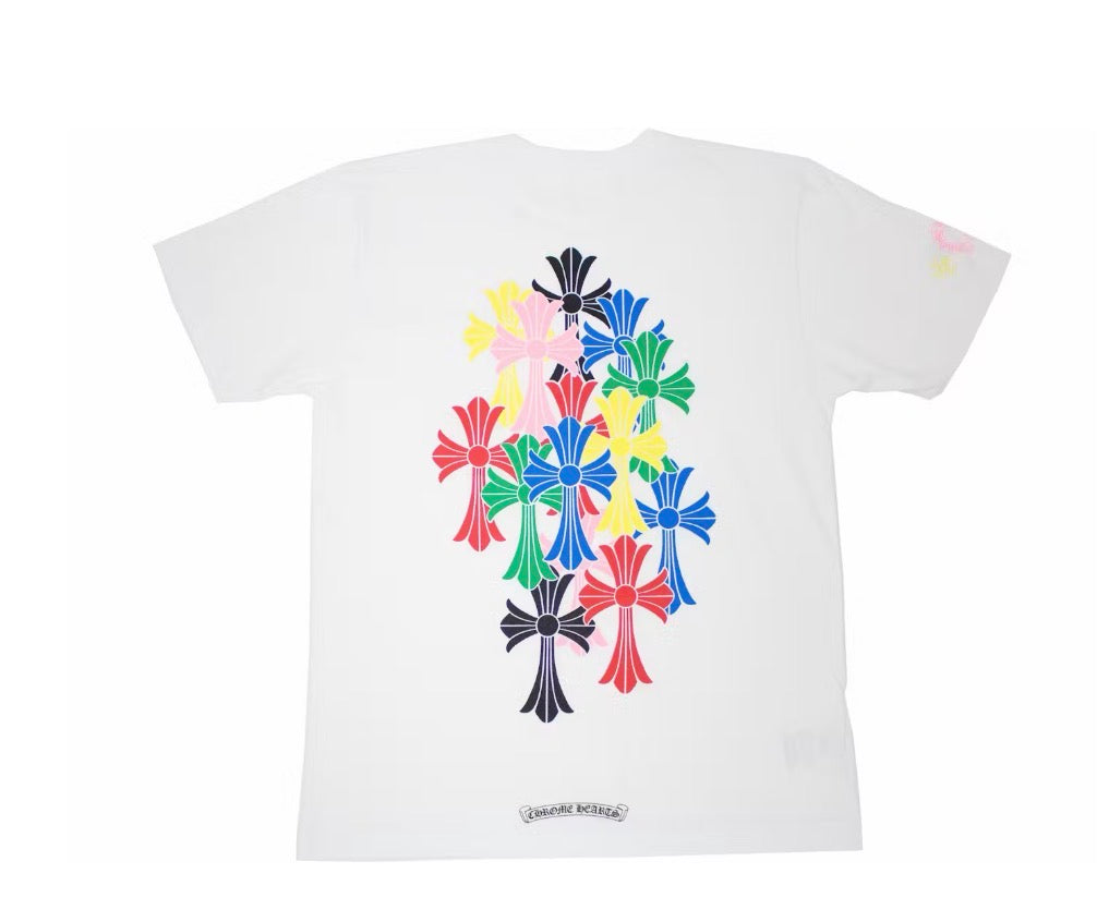 CHROME HEARTS MULTICROSS T-SHIRT (WHT)
