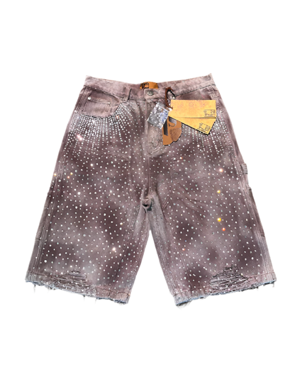 BIRTH OF ROYAL CHILD 20K DIAMOND SHORT WASHED BROWN