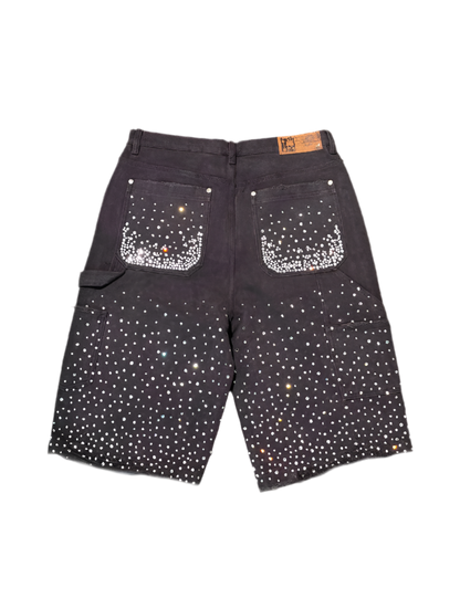 BIRTH OF ROYAL CHILD 20K DIAMOND SHORT WASHED BLACK