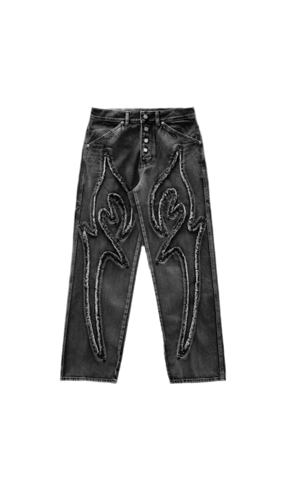 THUG CLUB TRIBAL DENIM PANTS