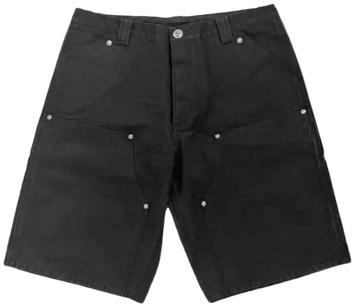 CHROME HEARTS 10-PATCH CARPENTER SHORTS
