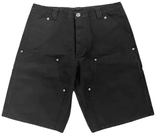 CHROME HEARTS 10-PATCH CARPENTER SHORTS