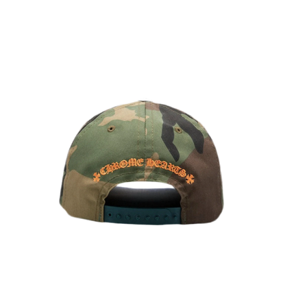 CHROME HEARTS CAMO ORANGE CH BASEBALL HAT