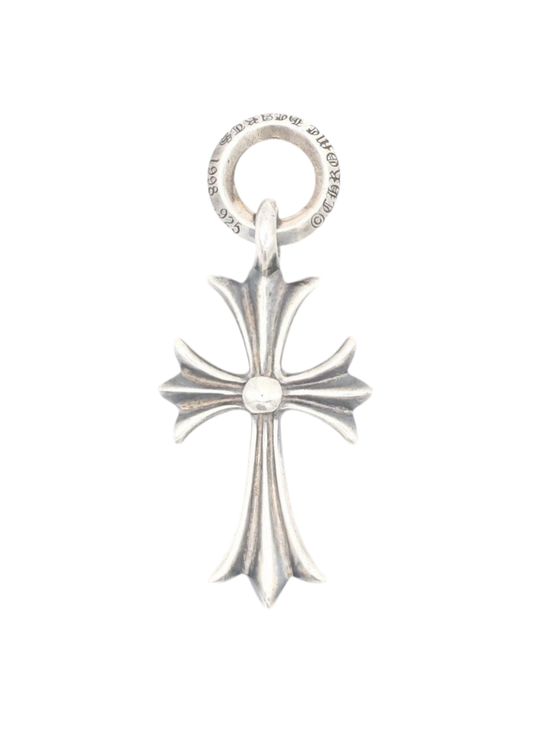 CHROME HEARTS TINY CROSS CHARM PENDANT