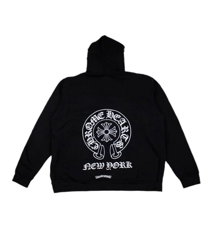 CHROME HEARTS NEW YORK HORSESHOE ZIP UP HOODIE