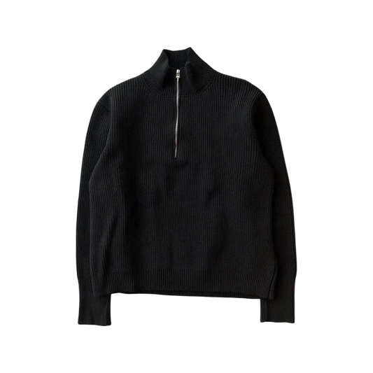 CHROME HEARTS CASHMERE CEMETERY QUARTERZIP