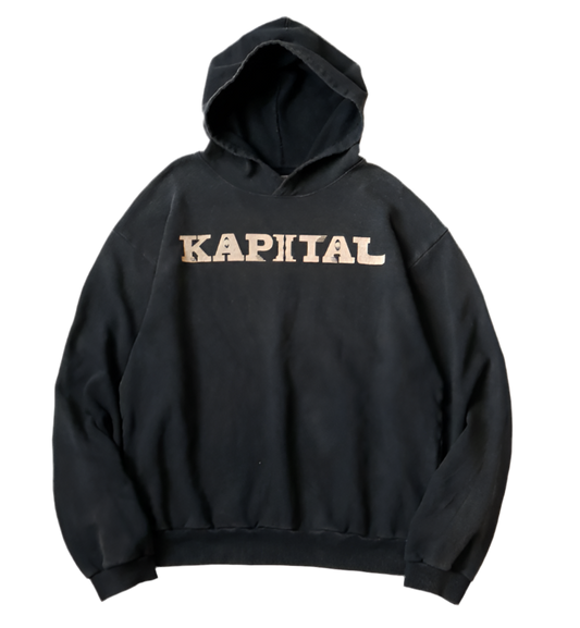 KAPITAL SPEAKEASY LOGO HOODIE