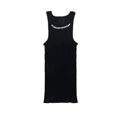 CHROME HEARTS NECK LOGO BANNER TANK TOP
