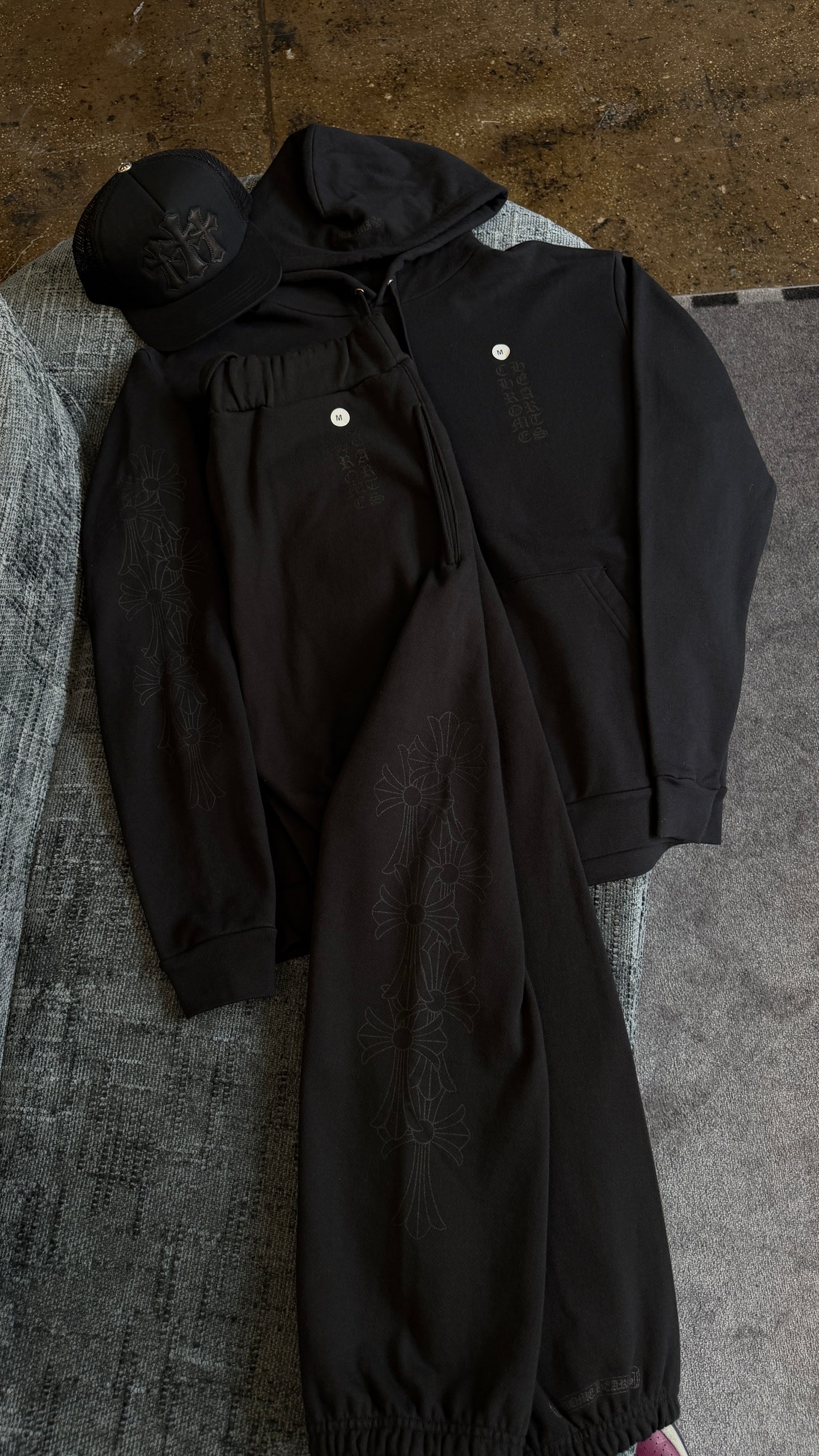 CHROME HEARTS MIAMI EXCLUSIVE MONOTONE SET