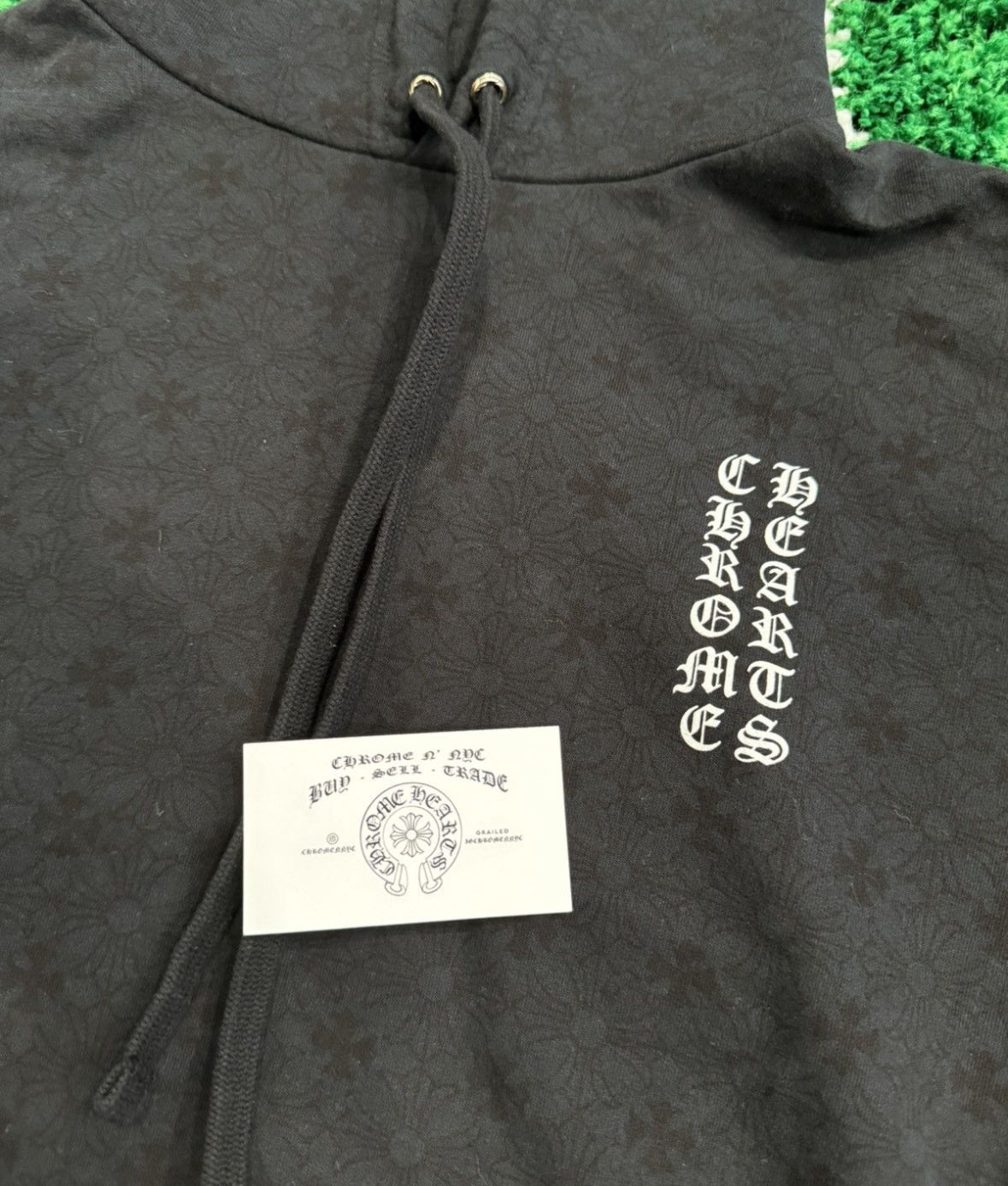 (USED) CHROME HEARTS PLUS MONOGRAM HOODIE