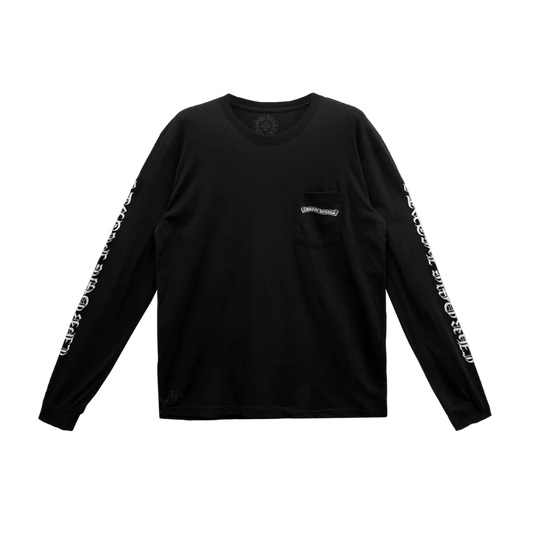 CHROME HEARTS SCROLL LONG SLEEVE T-SHIRT