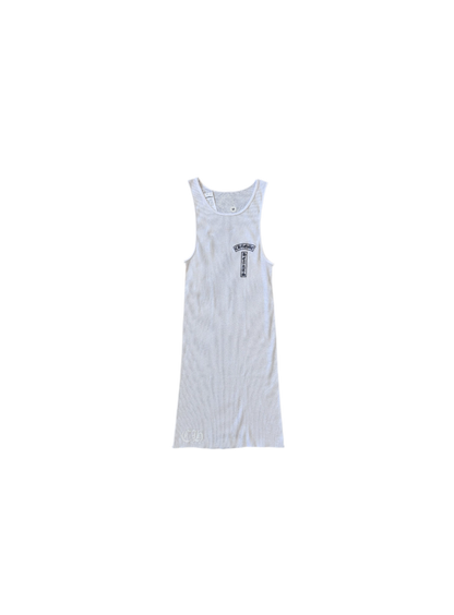 CHROME HEARTS LARGE CROSS T-BAR TANK TOP (WHT)