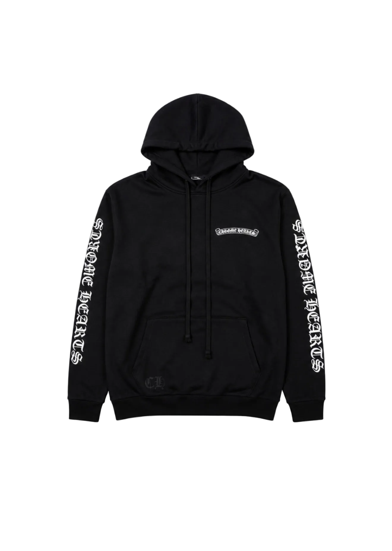 CHROME HEARTS SCROLL PULLOVER HOODIE