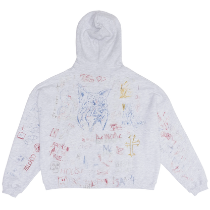 PALY HOLLYWOOD JOSHUA TREE DOUBLE HOOD ZIP UP HOODIE