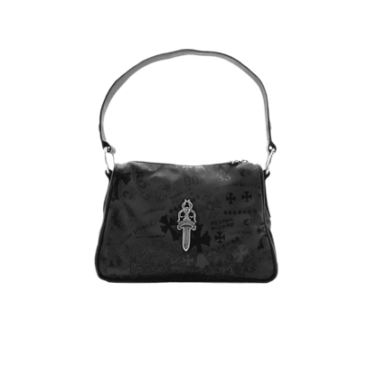 CHROME HEARTS NYLON STENCIL CHICKEN NUGGET BAG